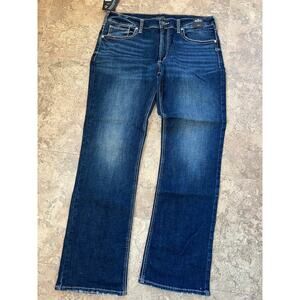 Silver Zac Relaxed Fit Straight Leg,Stretch, Men's 38/34 NWT